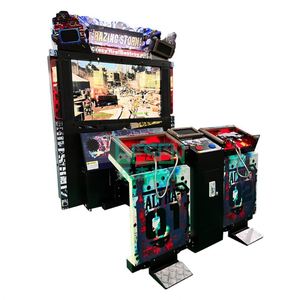 Amusement Park 55 Inch Razing Storm Arcade Gun Shooting Games Coin Operated Video Game Machine Metal <b>Plastic</b> English Lesen - Product Image 5