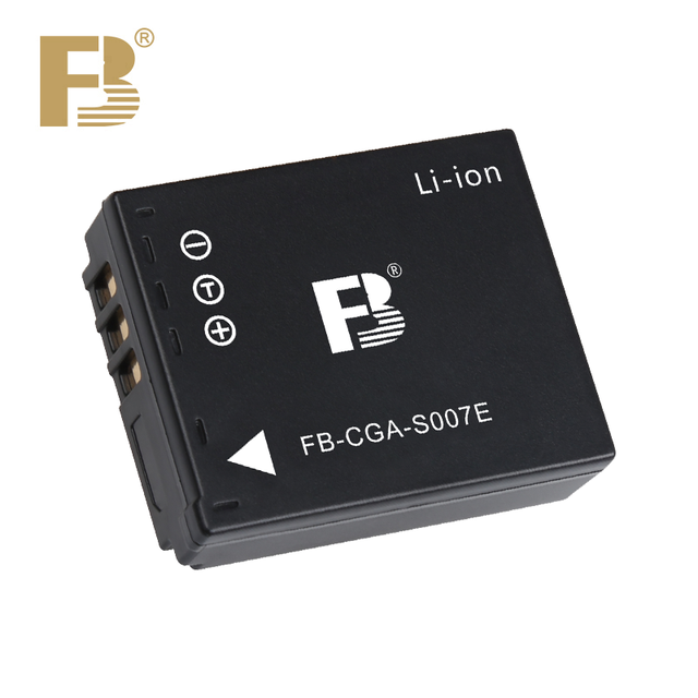 FB CGA-S007E Camera Battery for DMC-TZ15 TZ2 TZ3 TZ4 TZ5 TZ11 Camera