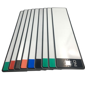 <span class=keywords><strong>Plaques</strong></span> <span class=keywords><strong>d</strong></span>'<span class=keywords><strong>immatriculation</strong></span> de voiture en relief de style européen vierges indiennes personnalisées en gros bon marché - Product Image 5