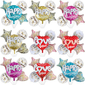 Palloncino in pellicola di alluminio da 24 pollici a forma di cuore, con lettere d'amore, per <span class=keywords><strong>compleanno</strong></span>, San Valentino, dichiarazioni d'amore, decorazione - Product Image 1