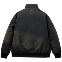 Vestes d'hiver épaisses et chaudes coupe-vent en gros d'usine, vestes doudounes pour hommes à col montant personnalisées et tendance pour l'extérieur