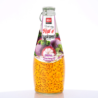Fabricant r5 haute qualité 290 ml boisson saveur grenade graine de basilic