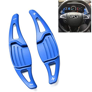 QSF para <span class=keywords><strong>Ford</strong></span> Fusion <span class=keywords><strong>Mondeo</strong></span> Vignale Platinum Wagon <span class=keywords><strong>ST</strong></span>-<span class=keywords><strong>Line</strong></span> SE, volante de coche, palanca de cambios de extensión, pegatina DSG - Product Image 4
