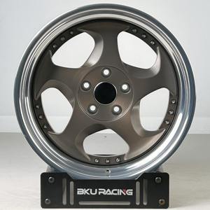 Jantes forgées BKU 2 pièces pour <span class=keywords><strong>BMW</strong></span> M3 M5 E60 <span class=keywords><strong>E46</strong></span> E90 E92 F30 F80 F82 5X120, jantes de <span class=keywords><strong>17</strong></span>, 18, 19, 20 pouces, design floral, jantes personnalisées - Product Image 2