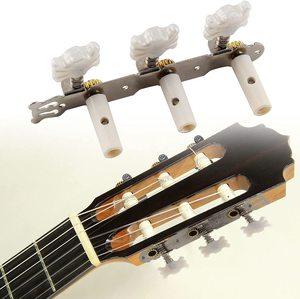 Tête de Machine de réglage de guitare plaquée or, <span class=keywords><strong>chevilles</strong></span> de réglage de guitare classique nickelées (MH-02C) - Product Image 6
