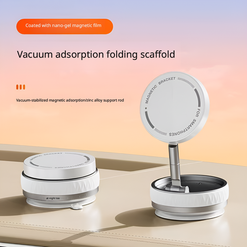 White [360-degree rotating vacuum suction]