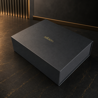 Boîte d'emballage de luxe en gros pour équipement de beauté, boîte cadeau en papier personnalisée avec fermeture magnétique, insert en mousse, design moderne