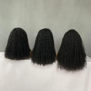 Perruque en cheveux humains Pixie Curl 360lace, différentes tailles, vente en gros, couleur naturelle SDD - Product Image 5