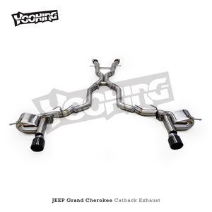 Tuning Catback Échappement pour JEEP Grand Cherokee SRT 2008- 6.4L Tuyau D'échappement En Acier Inoxydable Silencieux Système D'échappement