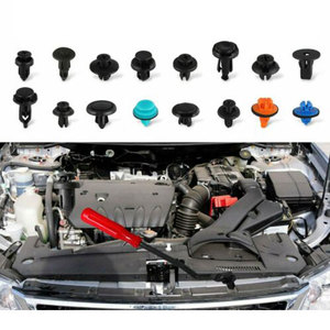 Kit de réparation de 635 attaches en nylon pour pare-chocs de voiture et rivets de garde-boue, type boîte à trois couches - Product Image 5