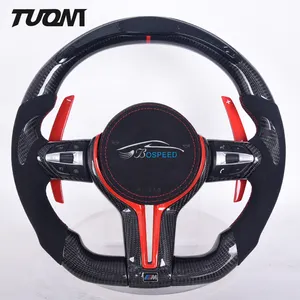 F10 For Bmw F10 F30 E60 E90 E92 M3 M4 M5 M6 F80 X5m X6m Carbon Fiber Led Steering Wheel