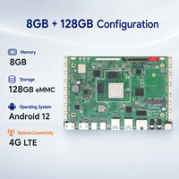 Motherboard Rockchip RK3588 Edge AI 8GB DDR Android 12 6 TOPS NPU Layar 8K  Embedded SBC Digital Signage Kontrol Industri