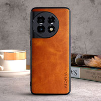 Coque de téléphone rétro en cuir PU et TPU antichoc de qualité supérieure pour OnePlus 11 10 Pro