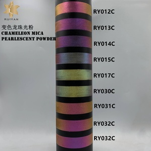 Pintura epoxi revestimiento de suelo resina brillo Spray coche pigmento <span class=keywords><strong>Uv</strong></span> automotriz Mica polvo dióxido de titanio brilla en la luz oscura - Product Image 5