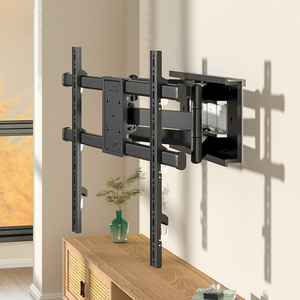 Support mural pour téléviseur en acier à mouvement complet pour écrans de 50 à 100 pouces, inclinable, pivotant, <span class=keywords><strong>bras</strong></span> articulés, VESA 700x600 mm D6 - Product Image 3
