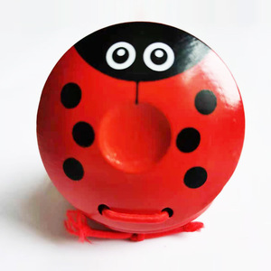 Instrumento de Percusión al por Mayor: Castañuelas de Madera con Forma de Animal Pintadas, Juguete Musical - Product Image 3