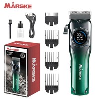 Tondeuse à Cheveux Électrique Nouvelle Génération Transfrontalière, Rechargeable avec Panneau LED, Autonomie 3H, Qualité Salon, Pour Hommes à Domicile