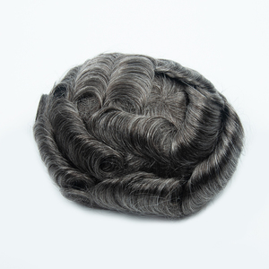 วิกผมปลอมสำหรับผู้ชายผมปลอมติดด้านหน้า - Product Image 5