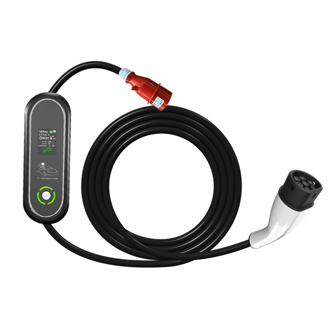 New Condition Type 2 Portable EV Charger 22kw/11kw 32A 380v Electric Car Fast Charging Station Wallbox 3 Phases