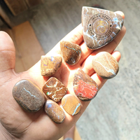 100% Natürlicher Hochwertiger Brauner Boulder-Opal Cabochon zum Großhandelspreis, Handgefertigter Brauner Boulder-Opal für Schmuckherstellung