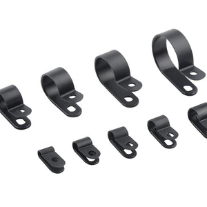 Klip Pengencang Plastik Pengencang Kabel Tipe R, Sekrup Nilon Putih - Product Image 1