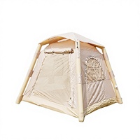 Carpa Inflable Impermeable de Lujo para 3-4 Personas, Plegable, Portátil, de Montaje Rápido, para Camping al Aire Libre, para las Cuatro Estaciones, Venta al Por Mayor