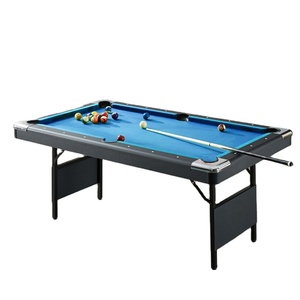 Table de <span class=keywords><strong>billard</strong></span> pliante en bois <span class=keywords><strong>convertible</strong></span> de 6 pieds pour usage domestique, avec pieds pliables personnalisés, à vendre - Product Image 2