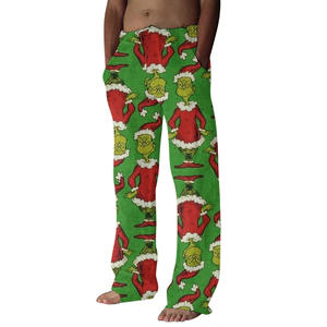 กางเกงเลกกิ้งผ้ากำมะหยี่สำหรับเด็กผู้ชายเด็กผู้หญิงลาย<span class=keywords><strong>3D</strong></span> อวาตาร์การ์ตูนคริสมาสต์แนวยุโรปและอเมริกาชุดนอนลำลองทรงหลวมกลางฤดูหนาว2025 - Product Image 2