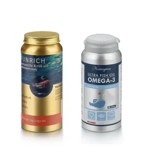 120cc 200cc 250cc 450cc 750cc Cápsulas Vitamina Comprimido Garrafa Prata Metal Alumínio 120ml Garrafa Medicina Alumínio Ouro