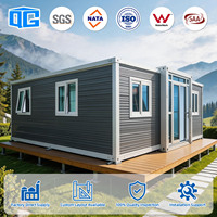 Maison conteneur extensible anti-ouragan 20 pieds, 30 pieds, 40 pieds, type Granny Flat, 2, 3 ou 4 chambres, norme australienne, maison mobile préfabriquée de luxe