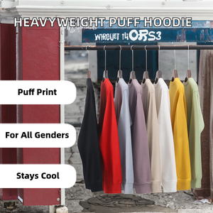 Sudadera Unisex de Primavera para Hombre, de Alta Calidad, Tejido Grueso de 300G, con Logotipo Personalizado, Estilo Hiphop, Impresión Puff, ODM - Product Image 2