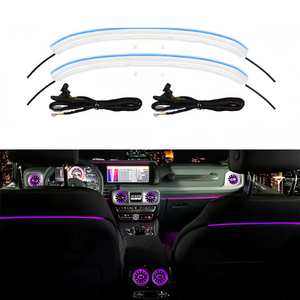 Kit d'éclairage d'ambiance pour Audi A3 2021-2025 – Bande lumineuse 30 couleurs pour grille d'aération de porte, contrôle par application, Plug & Play, amélioration de l'éclairage intérieur automobile - Product Image 1