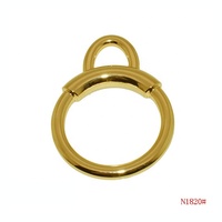 Handtaschen-Hardware-Ring nahtlose Schweiß ringe Hochwertiger Metall-Torring für Gepäck gurt zubehör