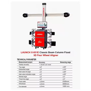 Ra mắt ban đầu X-831E Máy căn chỉnh bánh xe 3D toàn bộ với các bộ phận và công cụ thiết yếu - Product Image 4