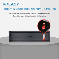 ROEASY W400 * D400 * H150mm Safe Ganzstahl Schublade sicher Smart Hidden Lock für Haushalts schrank biometrische Finger abdrucks chu blade