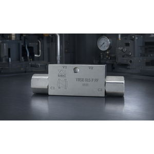 Válvula de Retención Hidráulica de Acero al Carbono VRSE 015 F FF con Bloque de Conexión para Sistema Hidráulico - Product Image 2