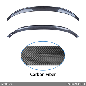 For E71 Style Carbon Fiber <b>Rear</b> <b>Spoiler</b> Trunk Wing 2007-2014 - Product Image 2