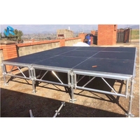 La plate-forme portative d'étape de concert facile installent l'étape extérieure d'aluminium d'événement