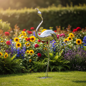 <span class=keywords><strong>Scultura</strong></span> d'Arte Moderna a Forma di Fenicottero in Acciaio Inossidabile, Fatta a Mano, Lucida, <span class=keywords><strong>per</strong></span> Decorazione da Giardino, Personalizzabile, a Prezzi di Fabbrica - Product Image 3