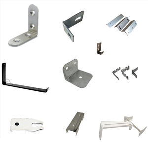 איכות גבוהה גיליון מתכת ייצור המוצר סוגריים מדף פלדה מתכת נירוסטה אלומיניום חותמת לייזר חיתוך כיפוף כיפוף - Product Image 1