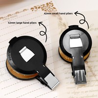 Timbre de gaufrage en argent brillant pour Invitations de mariage de bureau
