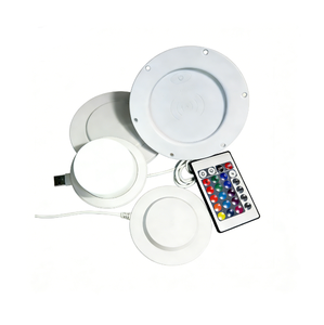 Base de lampe à induction <span class=keywords><strong>LED</strong></span> USB de remplacement pour meubles de table 85 mm 120 mm - Product Image 1