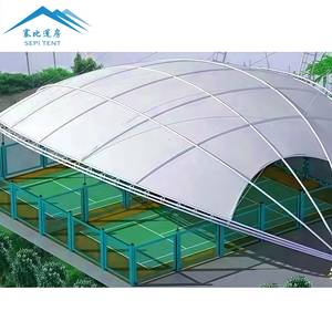 Pvdf PTFE bóng đá không thấm nước sân tennis thể thao tòa Lều mái căng màng cấu trúc cho sân vận động ngoài trời mái - Product Image 4