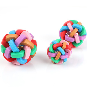 Bell Ring TPR Eco-Friendly Simple <b>Dog</b> Toy <b>Ball</b> Durable Rubber <b>Dog</b> Chew Toy for Aggressive Chewers Outdoor & Indoor Use - Product Image 4