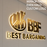 Enseigne commerciale LED personnalisée, enseignes lumineuses LED, enseigne en lettres 3D, publicité extérieure, logo d'entreprise