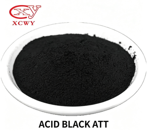 Tinte Negro Ácido de Grado Industrial ATT, Color Negro Rojizo Intenso para Cuero Curtido con Cromo, Producción de Tinta a Base de Agua - Product Image 1