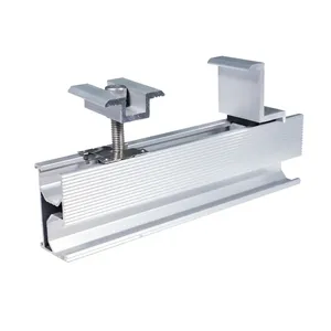 Accesorios de montaje solar fotovoltaico a buen precio Abrazadera de extremo fotovoltaico para fijar los paneles - Product Image 3