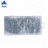 Honger 1000PC Spring Cotter Pin Stainless Steel Clips Fastener Assortment Kits