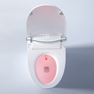 Tự động xả nước CHẬU VỆ SINH chức năng nước nóng ghế có thể điều chỉnh áp lực nước làm khô không khí phòng tắm nhà vệ sinh thông minh - Product Image 6