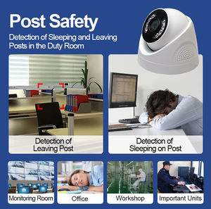 10 lunas Detección ausente Identificación inteligente Sitio de Construcción Inteligente Sistema AI Dejar cámara de detección posterior - Product Image 4